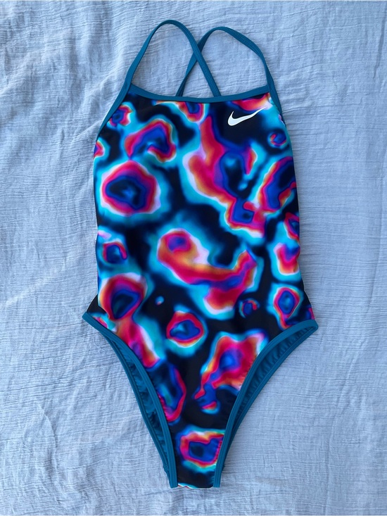 Nike Other - Nike Reversible Hydrastrong One-Piece Tie Back Swimsuit Women’s Small